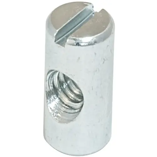 Cross Dowel, 1/4 - 20 x 20 mm, Slotted Center thread, Steel, zinc-plated