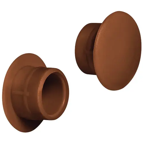 Cover Cap, diameter 18 mm For push fitting, Light Brown, diameter 18mm, 12 mm length Fawn brown, RAL 8007