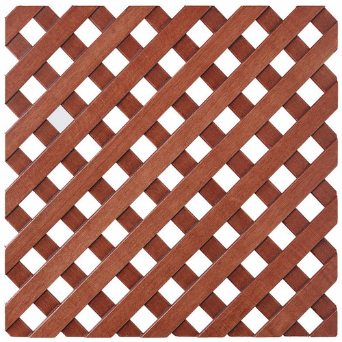 Lattice Grill, 45 degree Angle; 9/16" Staves Maple Maple Sanded