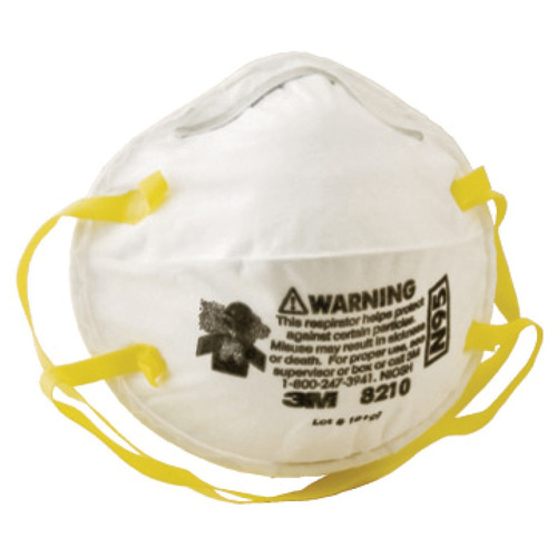 Respirator Mask, Disposable 42 CFR approved, N95 class, 3M-8210, 20 pcs.