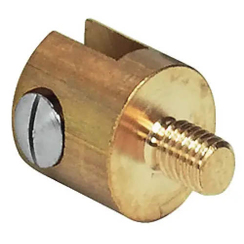 Connecting Piece, for Push-Button Locks screw, for connecting handrails with the ball finial