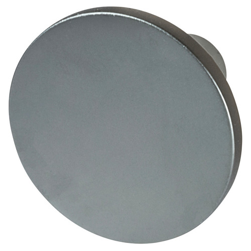 Knob, Elite Zinc alloy, Slate gray, Height: 20.5 mm, Knob diameter: 28.5 mm Slate gray