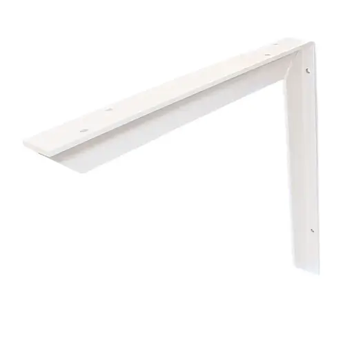 Countertop Support Bracket, Aluminum Powder white, 18 x 24" (L x H), 450 lbs per bracket - pack of 2