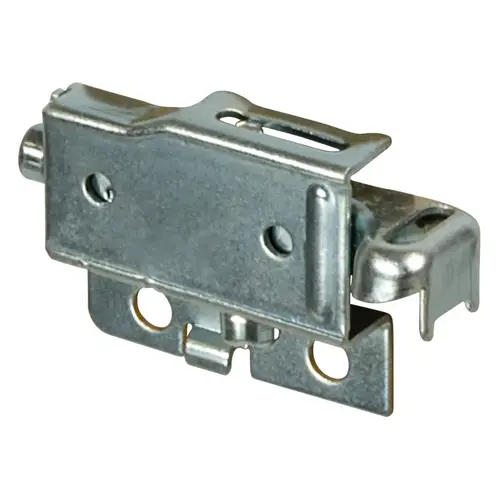 Cabinet Hanger, Screw-Mounted Left Left Visible inside the cabinet, Left Hand, For use with Euro Screw 013.02.904 Zinc plated