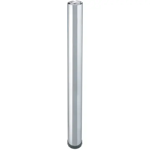 E-Leg, diameter 50 mm 710 mm (28"), Satin nickel Satin nickel