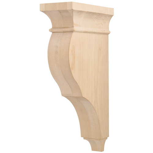 Corbel, 12" x 3" x 6 1/2" (H x W x D) Birch