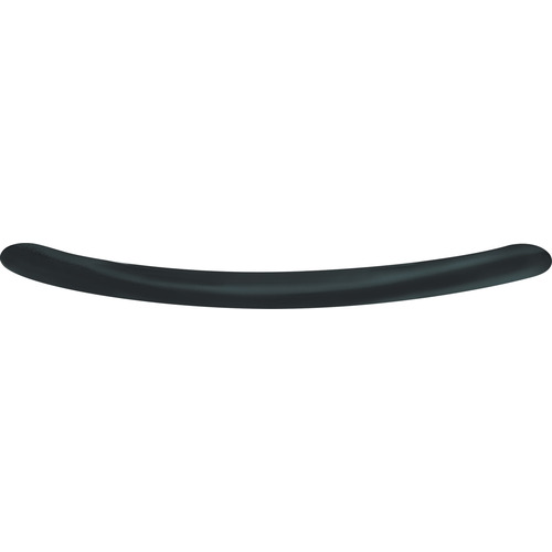 Handle, Steel 128 148 x 30 mm M4 Crescent Collection, Black matt, 128 mm CTC, M4 thread Black, matt