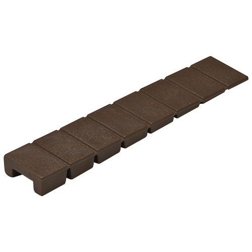 Furniture Wedge, Plastic With break away sections, Brown Brown