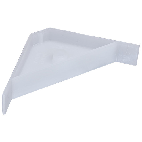 Corner Bracket, Plastic, 67 x 18 mm