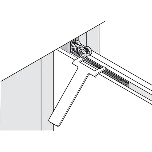 Disassembly key for Hawa Porta Zinc plated