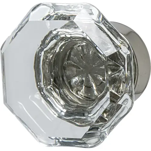 Knob, BP55268CPN Length: 33 mm, Width: 33 mm, Height: 29 mm , Base: Nickel plated, polished