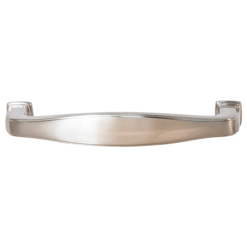 Handle, Zinc Keystone Collection, satin nickel Black, Nickel plated, satin-finish