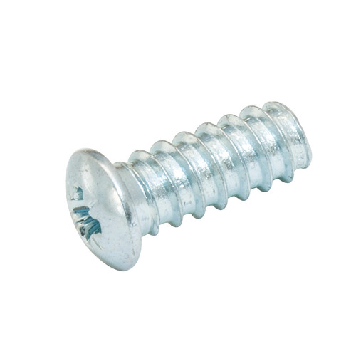 Euro Screw, Pan Head, Pozi 6.3 x 15 mm Zinc plated