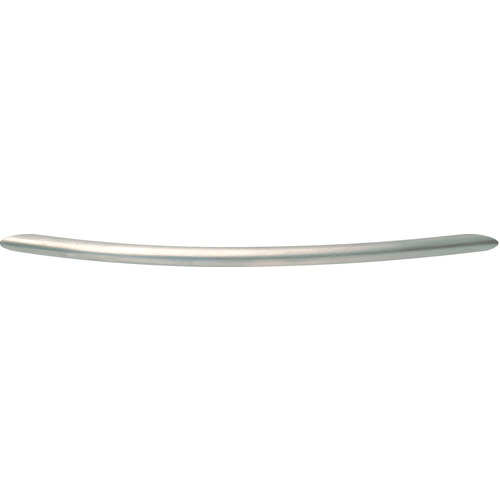 Handle, Steel 128 153 x 30 mm M4 Crescent Collection, Matt stainless, 128 mm CTC, M4 thread Stainless steel colored, matt