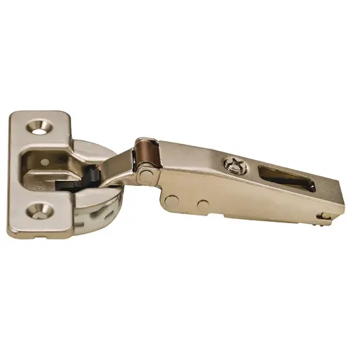 Concealed Hinge, Salice 100 Series, 105 degree Opening Angle, Silentia, Nickel Plated full overlay Full Overlay, C1P6AD9, Screw-on