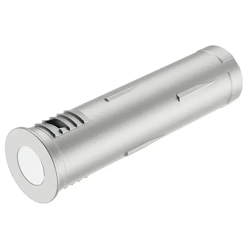 Dimmer, Modular with touch Soft on/off switching, With touch function Silver colored