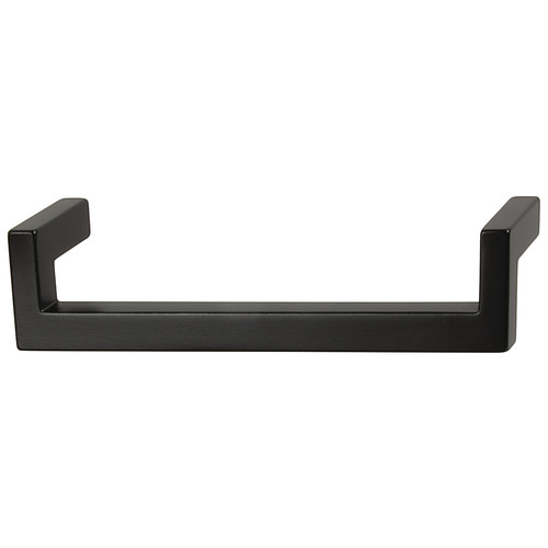 Handle, Zinc TAG Hardware Modern Collection, Black Black, Inset: Graphite