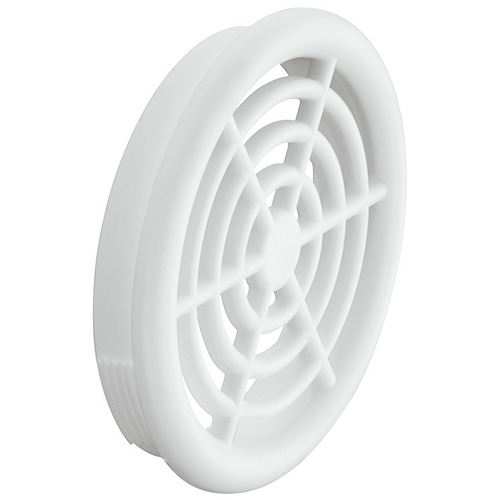 Air Ventilation Cap, diameter 48 mm Round, White White