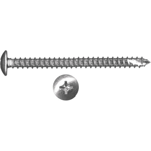 Cabinet Installation Quickscrew, Phillips Truss Head, Full Thread Length #14 x 3", item no. 2052 Zinc plated - pack of 1000