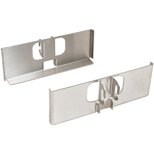 Dispensa Fineline Pantry Bracket Set 304 Stainless steel 203.2 mm 8" wide, 304 stainless steel, brushed Brushed