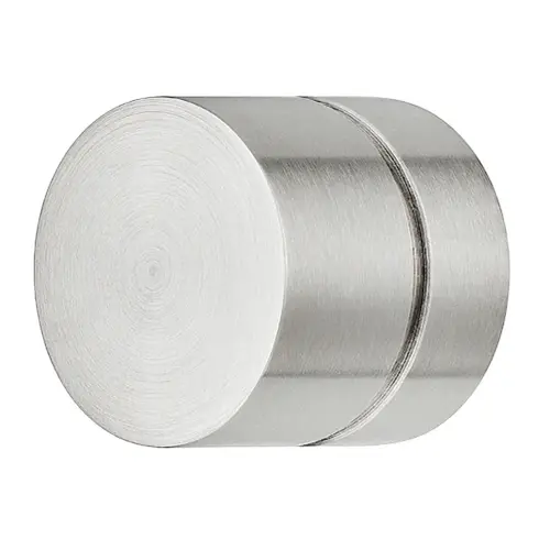 Knob, Voyage Stainless steel, quality 1.4301/AISI 304, matt, Height: 28 mm, Knob diameter: 28 mm matt