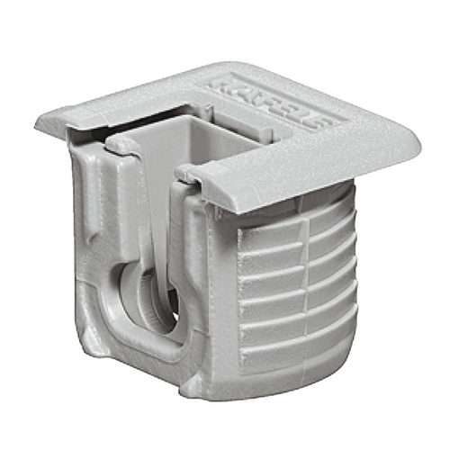 Connector Housing, for Shelf Thickness from 19 mm Rafix Tab 20 S, dust gray Dust gray