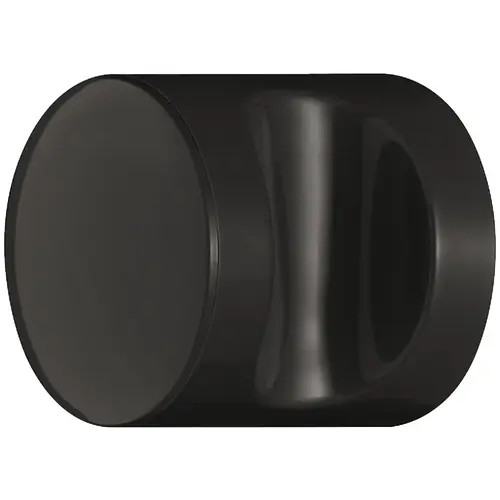 Knob, Hewi Polyamide, glossy, Jet black, Height: 30 mm, Hole spacing: 24 mm, Knob diameter: 32 mm Jet black, glossy