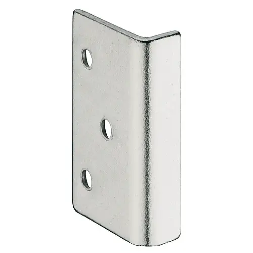 Angled striking plate, for SYMO 3000 Spring Bolt Rim Lock Steel nickel plated, Nickel-plated Nickel plated