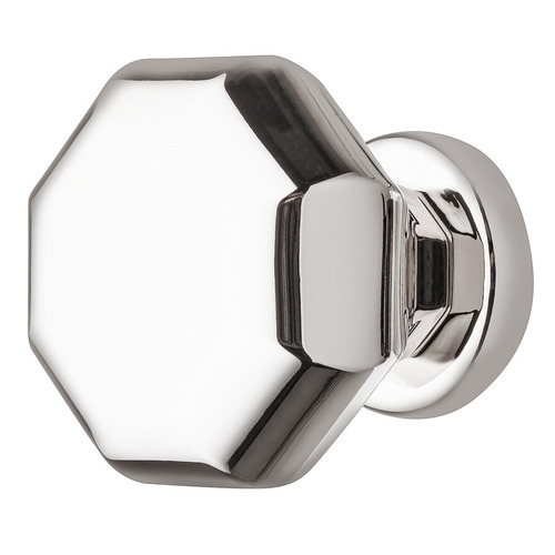 Knob Zinc alloy, polished, Nickel plated, Height: 35 mm, Knob diameter: 37 mm Nickel plated, polished