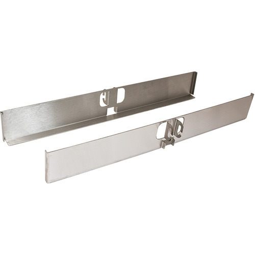 Dispensa Fineline Pantry Bracket Set 304 Stainless steel 558.8 mm 22" wide, 304 stainless steel, brushed Brushed