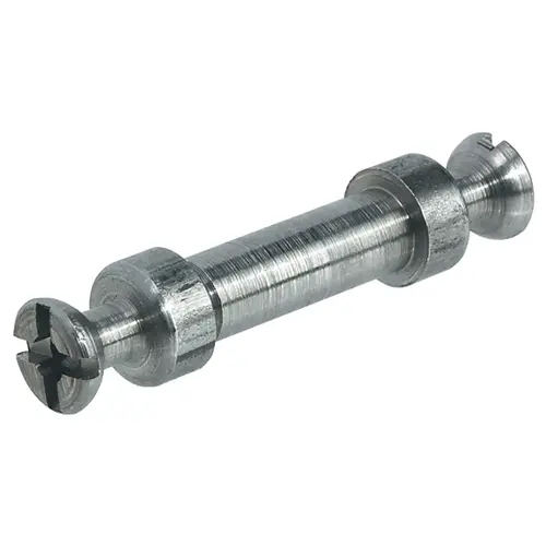 Hafele 263.24.943 Double-Ended Bolts, Rafix 20, 5 mm Bolt Hole, 2-Piece For screwing together, Side panel thickness: 16-22 mm, zinc-plated Zinc plated