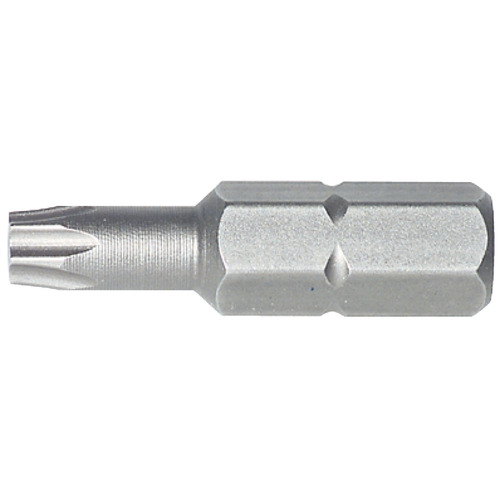 Torx Drill Bit, TS, L=25 mm, conical shape for stainless steel screws, TS25 x 25 mm