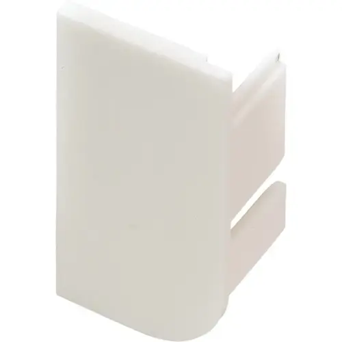 L-Profile End Cap, Plastic right Passages Collection, White, right hand White RAL 9010