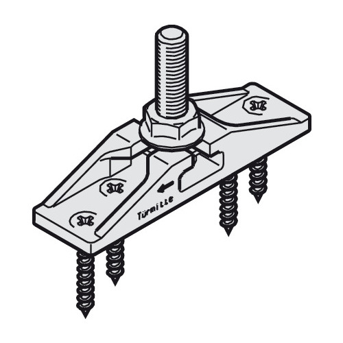 Two-Way Suspension Fitting, With M8 Hanger Bolt and Mounting Screws For Hawa Junior, For 1 door: 2 Pieces