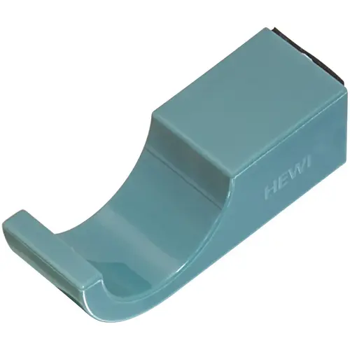 Single Coat Hook, HEWI, Polyamide, 50 x 16 x 16 mm Aqua blue Aqua