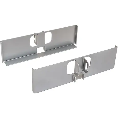 Dispensa Fineline Pantry Bracket Set Steel 254 mm 10" wide, steel, silver Silver