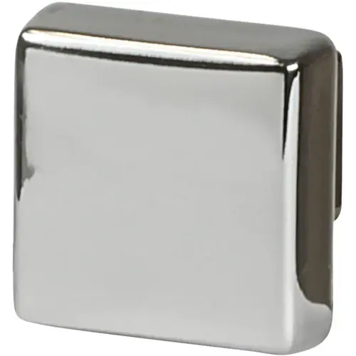 Knob, Blackrock 27 mm 30 x 30 mm Zinc alloy, polished, Nickel plated, Length: 30 mm, Width: 30 mm, Height: 27 mm Nickel plated, polished