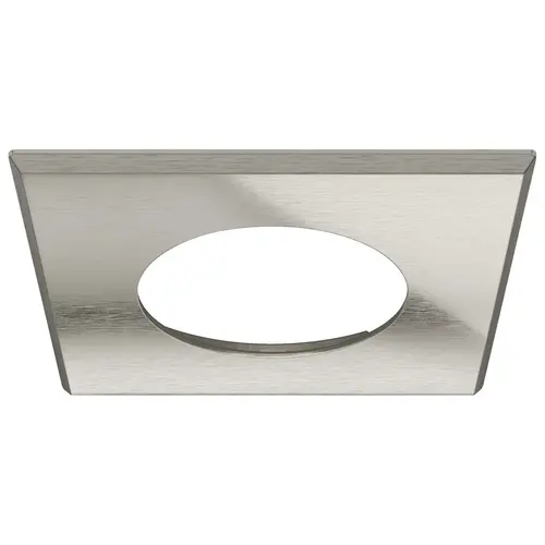 Recess Mounted Housing Trim Ring, for Loox LED 2025/2026 square square, Stainless steel colored Stainless steel colored