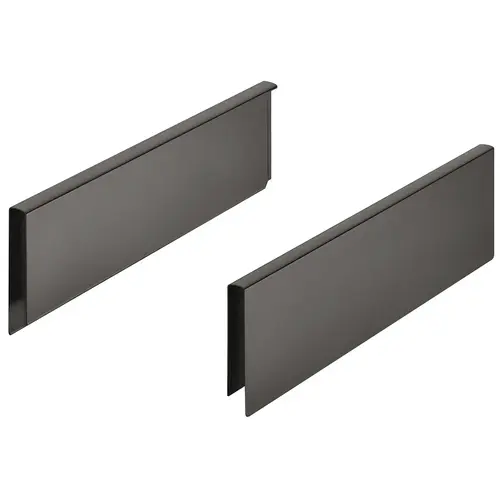 Height Extension Panel, Hafele Matrix Box P 350 mm 13 3/4" For gallery railing system, Length 350 mm (13 3/4"), anthracite Metallic anthracite, powder coated Pair