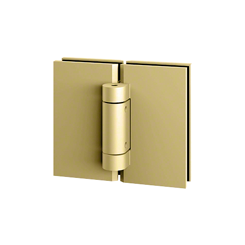 CLEAR SPACE Polished Brass Replacement 180 degree Glass-to-Glass Hinge
