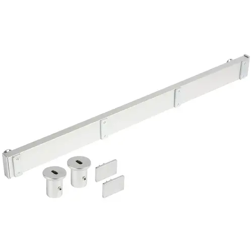 Vertical Mounts, TAG Symphony Wall Mount System 19/32" Height: 1082 mm (42 5/8"), matt aluminum Matt aluminum Pair