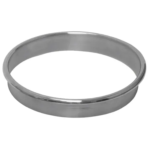 Grommet, Round Trash Ring 2" 12" For workplace organization, 2" deep; 12" diameter satin-finish