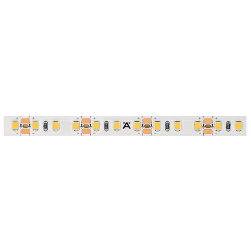 Flexible Strip Light, Hafele Loox5 LED 2072, 12 V, monochrome, (5/16") 8 mm 196 7/8" 92 lm/W 220 lm 5 m 120 LEDs/m, 4.8 W/m, Color temperature: 2700 K, luminous efficacy: 92 lm/W, length: 5 m White