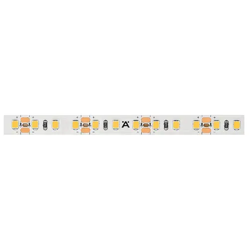 Flexible Strip Light, Hafele Loox5 LED 2072, 12 V, monochrome, (5/16") 8 mm 1968 1/2" 96 lm/W 230 lm 50 m 120 LEDs/m, 4.8 W/m, Color temperature: 3000 K, luminous efficacy: 96 lm/W, length: 50 m White