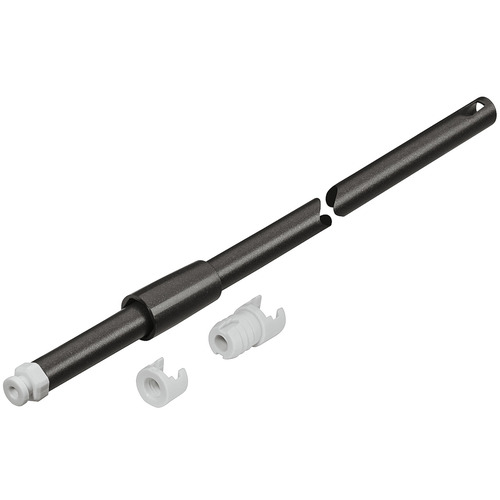 Gallery Rail, Round, Hafele Matrix Box P 10 5/8" 270 mm For pull out for door front fixing, Length 270 mm (10 5/8"), anthracite Anthracite, Coated, Coated Pair