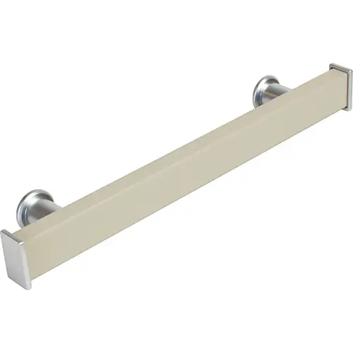 Frame Kit, TAG Solo Symphony Wall Mount System 13 1/2" Width: 13 1/2", matt, oyster leather Leather: Oyster, Matt aluminum