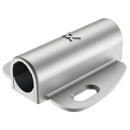 Switch Housing, Loox, for Surface Mounting 48 x 45 x 17 mm 1 7/8" For switch diameter 12 mm, Version: for switch diameter 12 mm, silver colored Silver colored