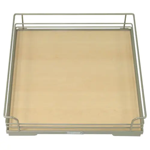 Storage Tray, for Internal Drawer Pull-Out 404 x 524 x 109 mm 15 7/8" Arena Plus, Champagne/Maple, width 15 7/8" Shelf: Maple Surround: Champagne