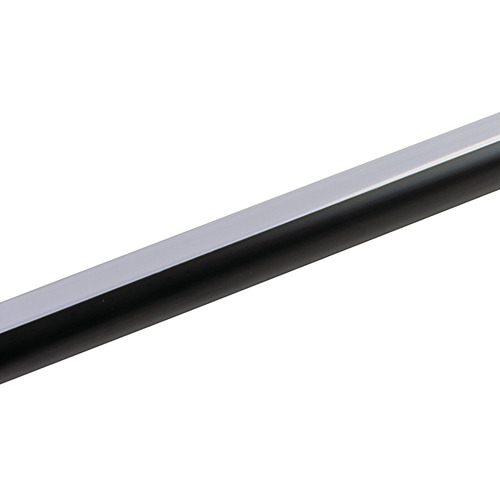 Wardrobe Tube for Lighting, TAG Synergy Elite Collection 96" Black Finish, Black Insert, 96" Length Black/black insert