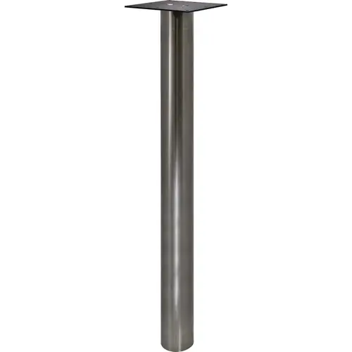 Table Leg, Round 2 3/8" 34 3/4" 34 3/4" (883 mm)